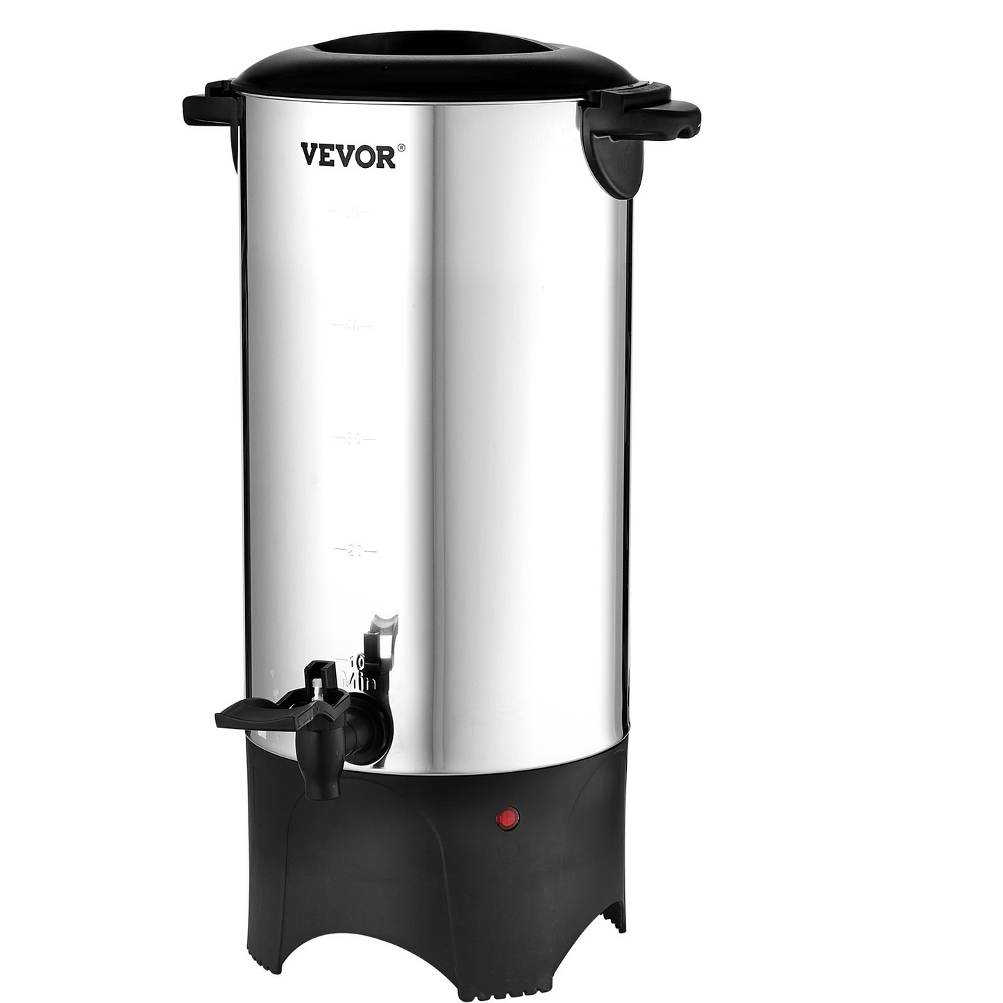 VEVOR Commercial Coffee Urn 50 Cup Stainless Steel Coffee Dispenser Fast Brew