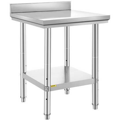 24" X 24" Commercial Stainless Steel Work Table Bench Prep Kitchen Restaurant