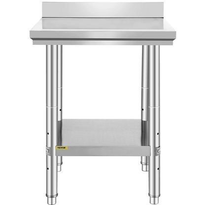 24" X 24" Commercial Stainless Steel Work Table Bench Prep Kitchen Restaurant