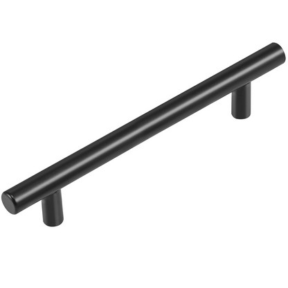 VEVOR 30 Pack Cabinet Pulls, 5.03in / 128mm Center to Center Slim Kitchen Cabinet Drawer, Stainless Steel Modern Kitchen Cupboard Door Handles for Kitchen Bathroom Bar Hardware Matte Black