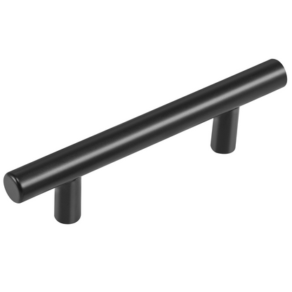 VEVOR 30 Pack Cabinet Pulls, 3in / 76mm Center to Center Slim Kitchen Cabinet Drawer, Stainless Steel Modern Kitchen Cupboard Door Handles for Kitchen Bathroom Bar Hardware Matte Black