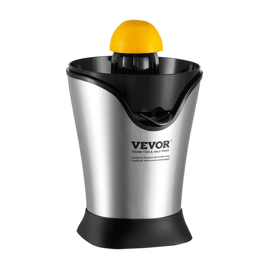 VEVOR Electric Citrus Juicer, Orange Juice Squeezer With One Juicing Cone, 100W Stainless Steel Filter Orange Juice Maker, Easy To Clean For Oranges, Grapefruits, Lemons And Other Citrus Fruits