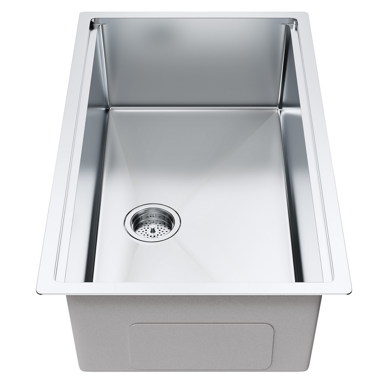 VEVOR Kitchen Sink, 304 Stainless Steel Drop-In Sinks, Undermount Single Bowl Basin with Ledge and Accessories, Household Dishwasher Sinks for Workstation, RV, Prep Kitchen, and Bar Sink, 32 inch