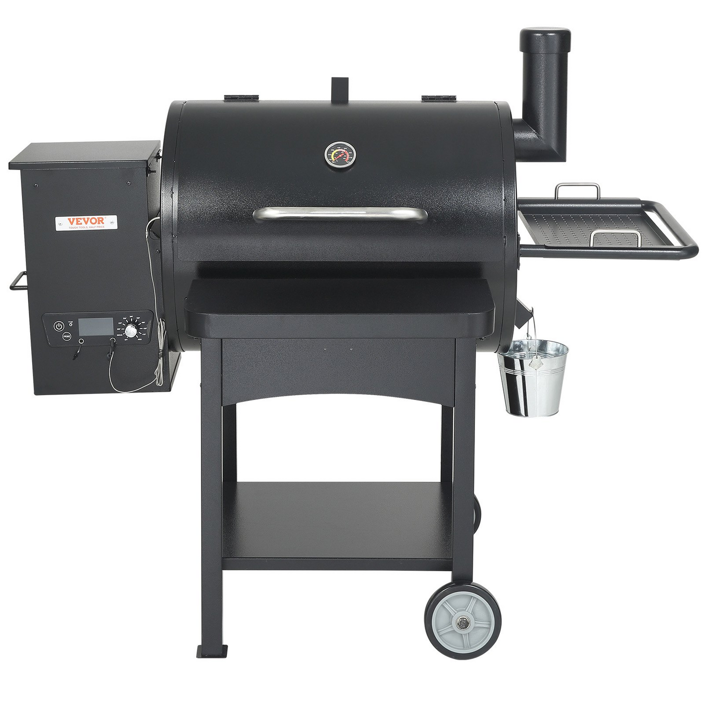 VEVOR 53" Heavy Duty Charcoal Grill BBQ Portable Grill with Cart Outdoor Cooking