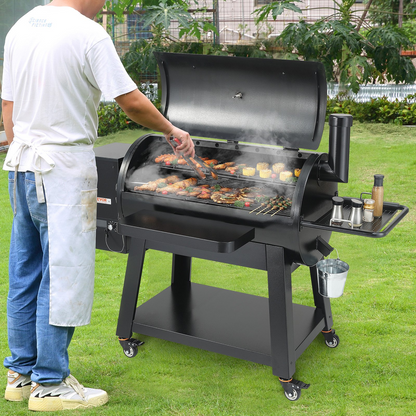 VEVOR 62" Heavy Duty Charcoal Grill BBQ Portable Grill with Cart Outdoor Cooking