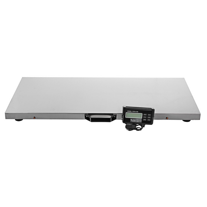 VEVOR 880Lbs x 0.2Lbs Livestock Scale Shipping Scales Large Platform 40.6x20.9Inch Stainless Steel Vet Scale Industrial Floor Scale Large Animal Dog Pig Scale Goat Weight Scale Pet Digital Scale