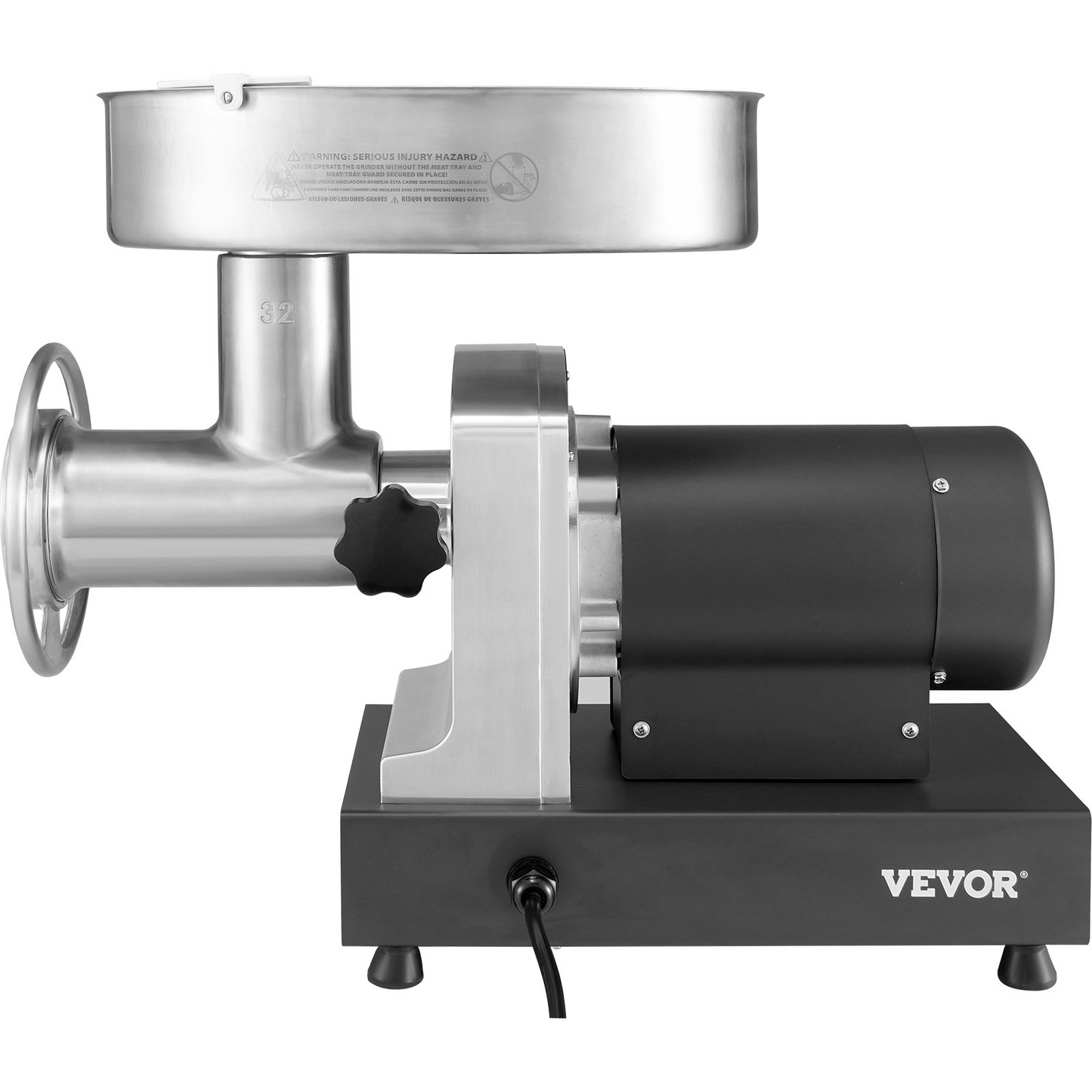 VEVOR Heavy Duty Electric Meat Grinder 992 Lb/H Capacity 1100W Sausage Stuffer