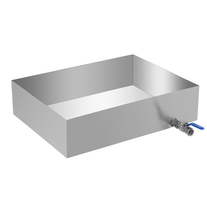 VEVOR Maple Syrup Evaporator Pan 24x18x6 Inch Stainless Steel Maple Syrup Boiling Pan for Boiling Maple Syrup