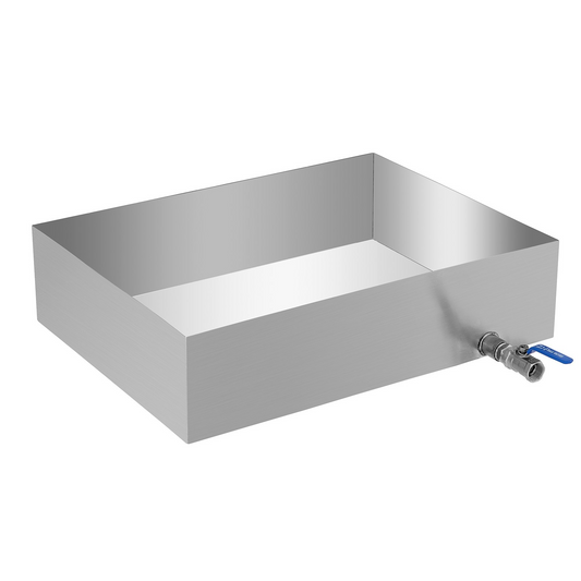 VEVOR Maple Syrup Evaporator Pan 24x18x6 Inch Stainless Steel Maple Syrup Boiling Pan for Boiling Maple Syrup