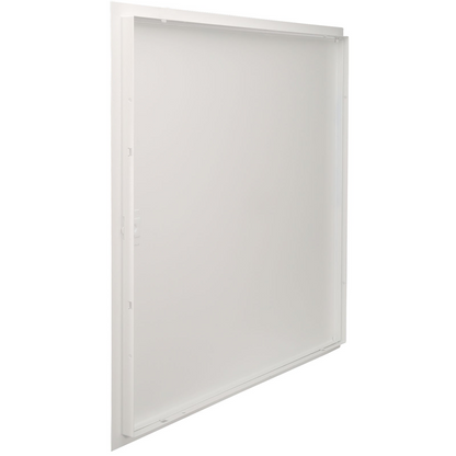 VEVOR Access Panel for Drywall & Ceiling, 24 x 24 Inch Plumbing Access Panels, Reinforced Access Door, Heavy-Duty Steel Wall Hole Cover, Easy Install Removable Hinged Panel for Wiring & Cables, Silver