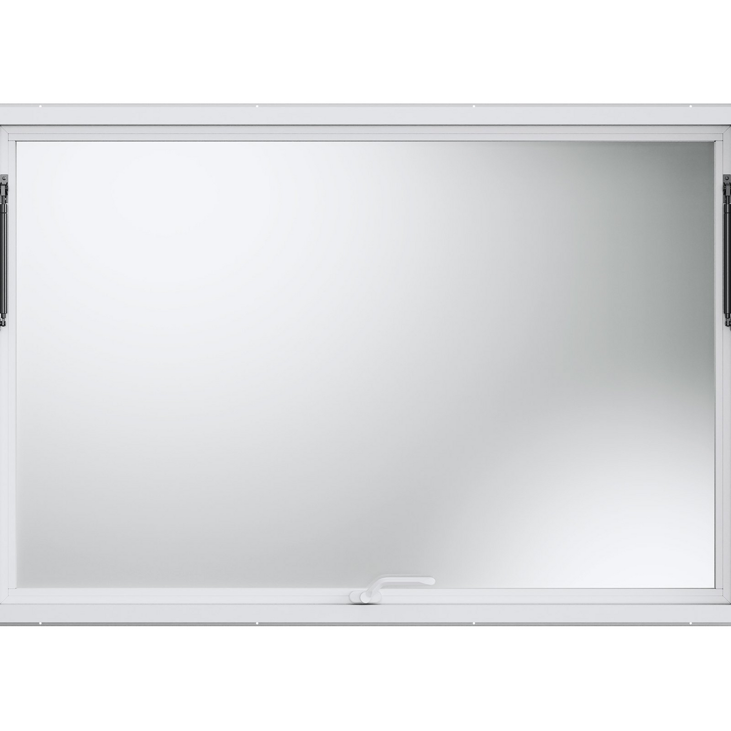 VEVOR Concession Window 72"x48", Aluminum Alloy Food Truck Service Window with Awning Door & Drag Hook, Up to 85 Degrees Stand Serving Window for Food Trucks Concession Trailers, Glass Not Included