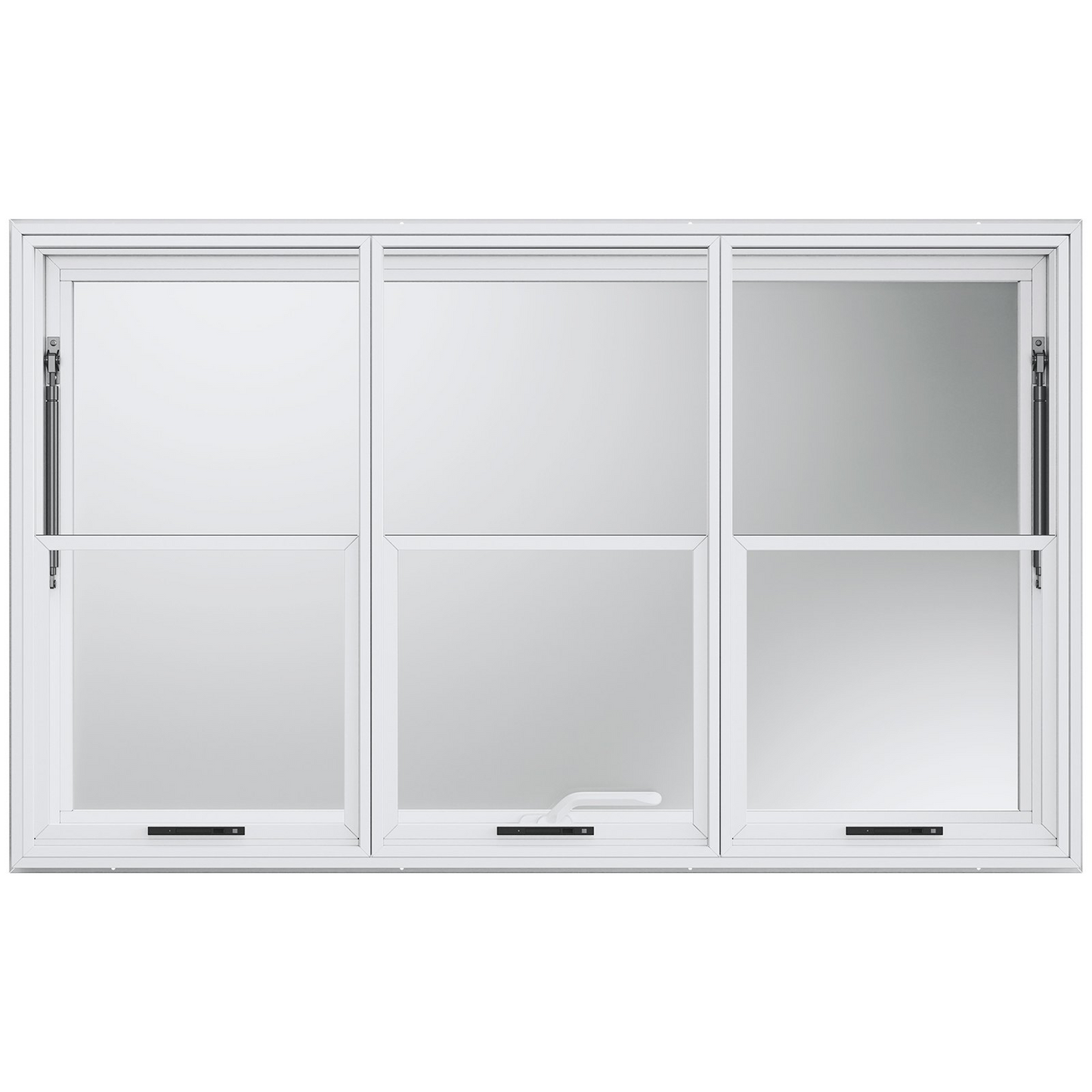 VEVOR Concession Window 60"x36", Aluminum Alloy Food Truck Service Window with Vertical Lifting Windows & Awning Door & Drag Hook, Up to 85 Degrees Serving Window for Food Trucks Concession Trailers