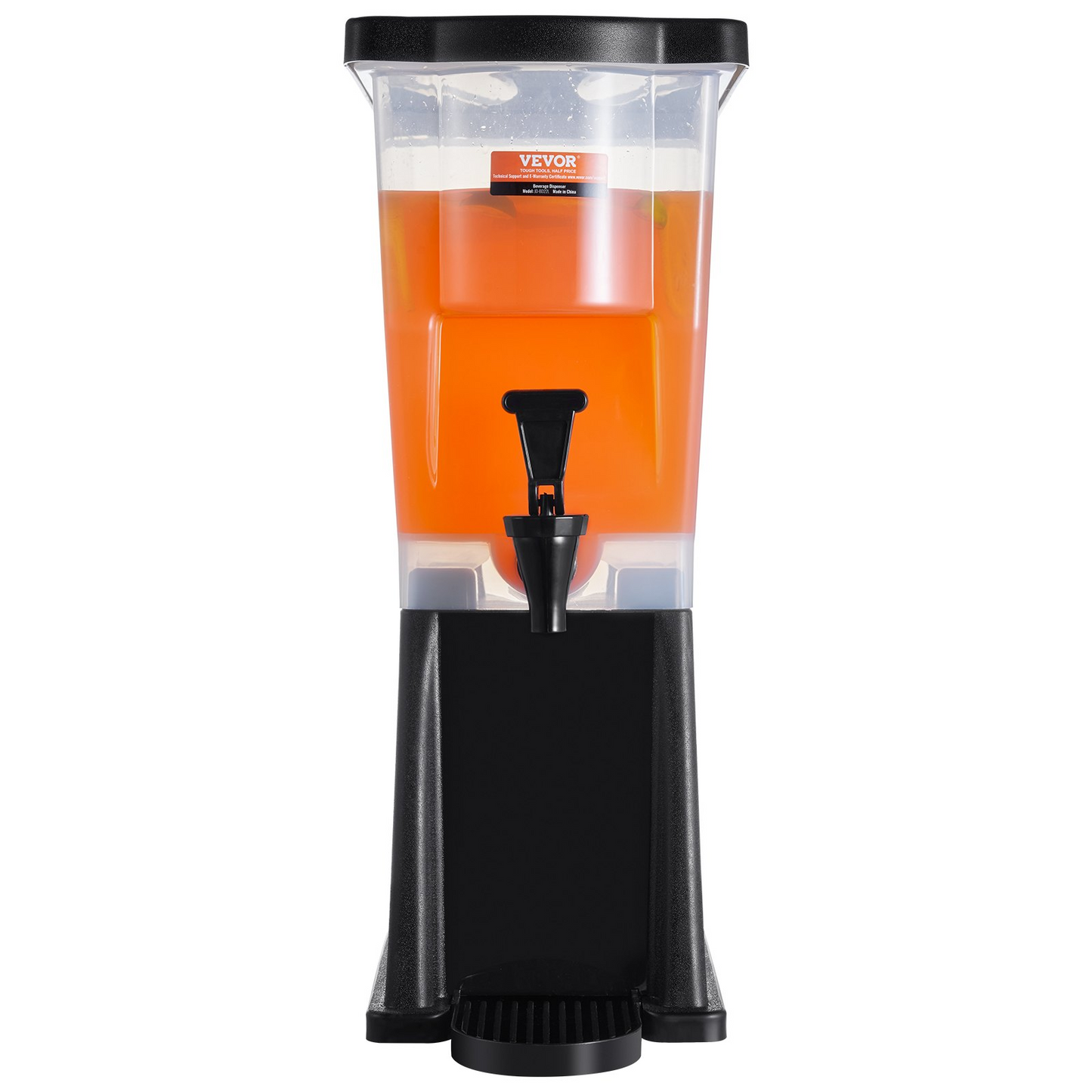 VEVOR Beverage Dispenser, 3 Gallon Drink Dispenser for Parties, Plastic Juice Dispenser with Stand Spigot Lid, Iced Tea Lemonade Juice Water Dispenser, for Restaurants, Hotels, Parties