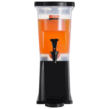 VEVOR Beverage Dispenser, 3 Gallon Drink Dispenser for Parties, Plastic Juice Dispenser with Stand Spigot Lid, Iced Tea Lemonade Juice Water Dispenser, for Restaurants, Hotels, Parties