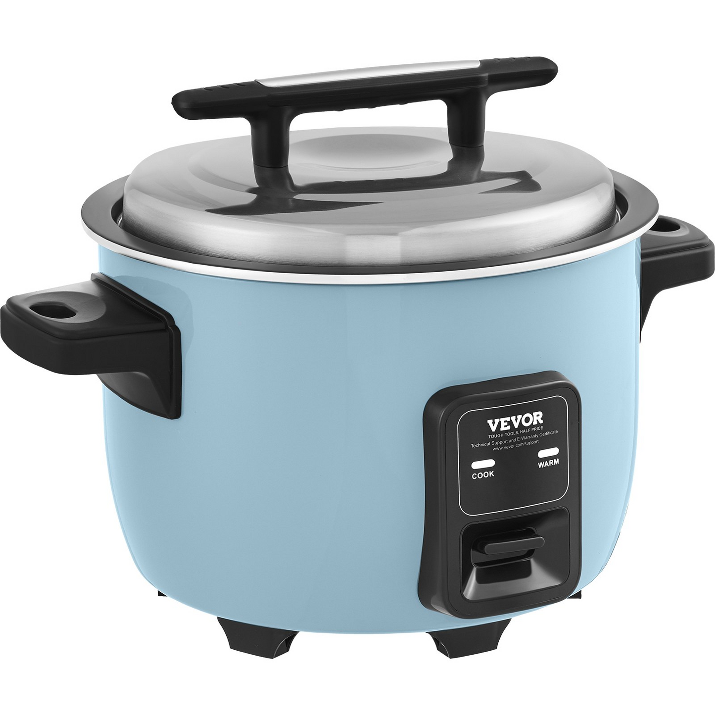 VEVOR Commercial Rice Cooker 60-Cup Non-Stick Pot 13L 24H Keep Warm Restaurant