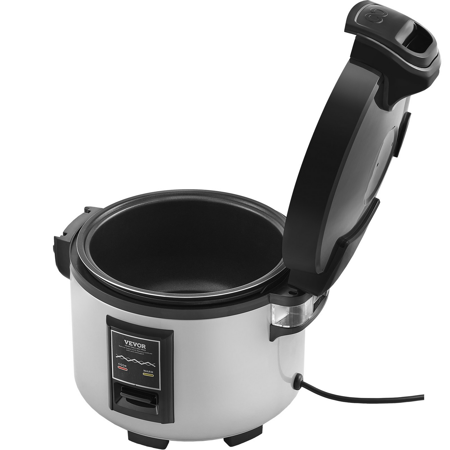 VEVOR Commercial Rice Cooker 70-Cup Non-Stick Pot 15L 12H Keep Warm Restaurant