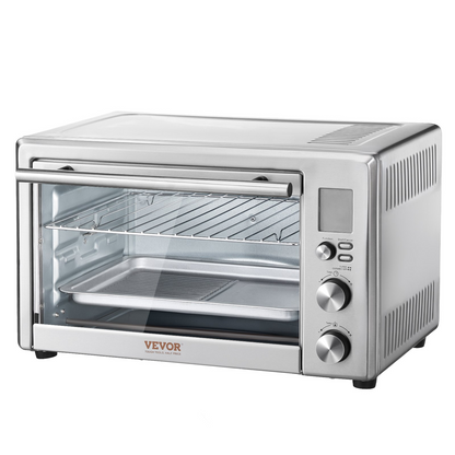 VEVOR Countertop Convection Oven 28L Toaster Baker 10-IN-1 1800W for Home Use