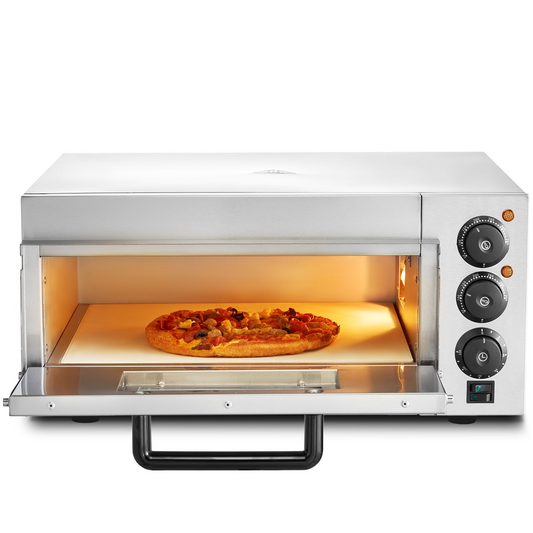 VEVOR Commercial Countertop Pizza Oven Electric Pizza Oven for 14" Pizza Indoor