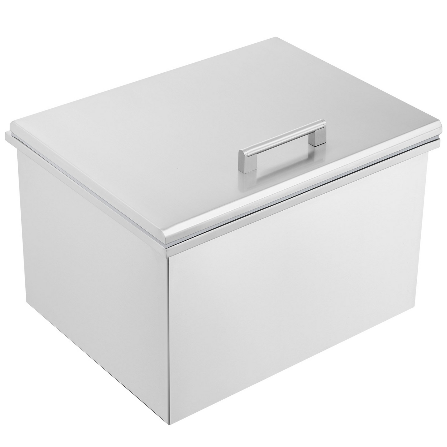 VEVOR 40Quart Drop in Ice Chest Ice Cooler Ice Bin Stainless Steel 20"x16"x14.6"