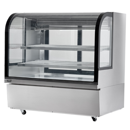 VEVOR Refrigerated Display Case Bakery Display Fridge Case 18 cu ft/505L 2-Tier