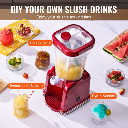 Slushy Machine for Home Margarita Slush Maker 32oz Smoothie Frozen Drink Maker