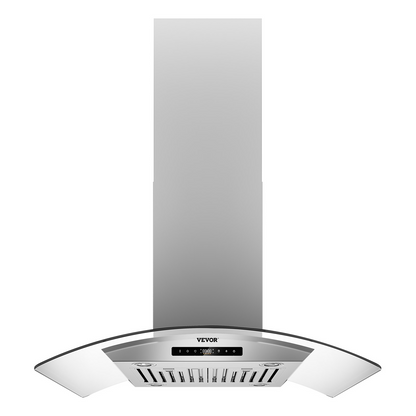 VEVOR 36" Wall Mount Range Hood Ceiling Mount Vent 800CFM Gesture & Touch Control