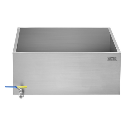 Maple Syrup Evaporator Pan 304 Stainless Steel with Valve for Home Outdoor