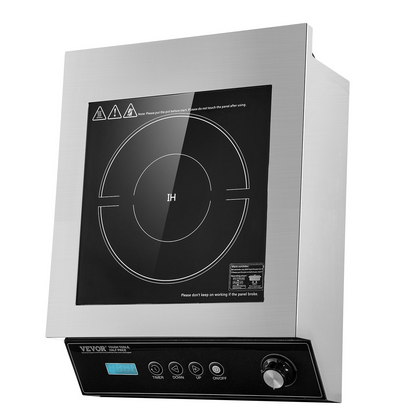 Portable Commercial Induction Cooktop 5000W Countertop Burner 16 Temp Levels