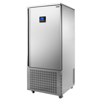 370L Commercial Blast Freezer 15 Trays Blast Chiller Chest Seafood Gelato