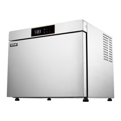 32L Commercial Blast Freezer 4 Trays Blast Chiller Chest Seafood Ice Cream