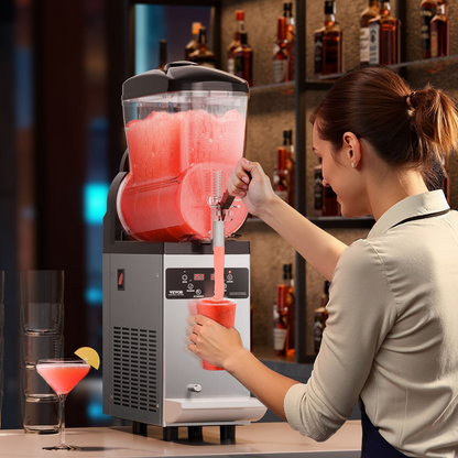 12L Commercial Slushy Machine Margarita Smoothie Frozen Drink Slushie Maker