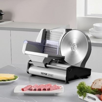 Meat Slicer 180W 8.7" Electric Deli Food Slicer for Frozen Meat Bread Cheese